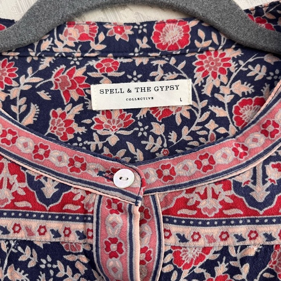 SPELL AND THE GYPSY Collective Jasmine Playdress Size Large - Picture 4 of 8